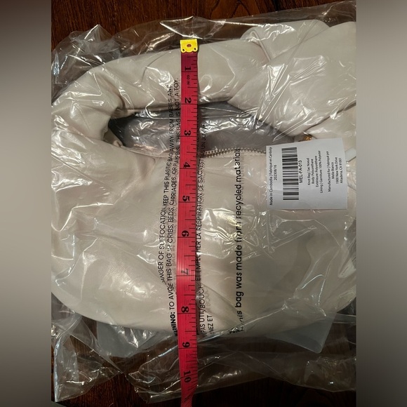 Melie Bianco Alexandra Top Handle Bag in Cream, new with tags - Picture 6 of 7